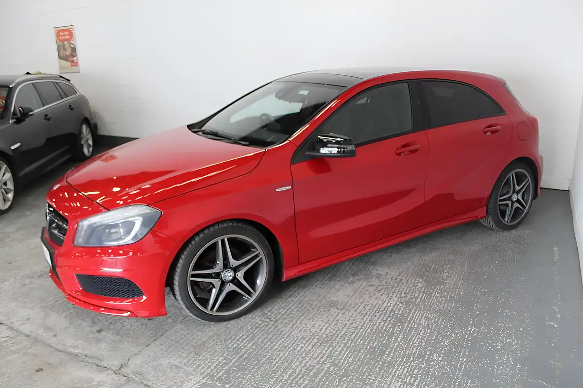 Used 2013 Mercedes-Benz a Class AMG Sport Red - Interior and Exterior details 4