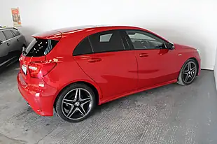 Used 2013 Mercedes-Benz a Class AMG Sport Red - Interior and Exterior details 8