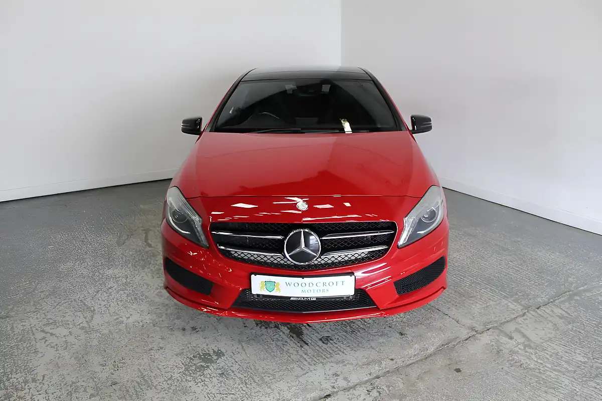 Used 2013 Mercedes-Benz a Class AMG Sport Red - Interior and Exterior details 9