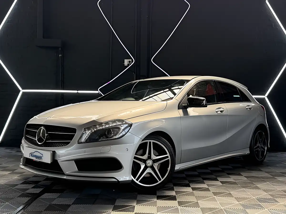 Used 2013 Mercedes-Benz a Class AMG Sport Silver - Front View