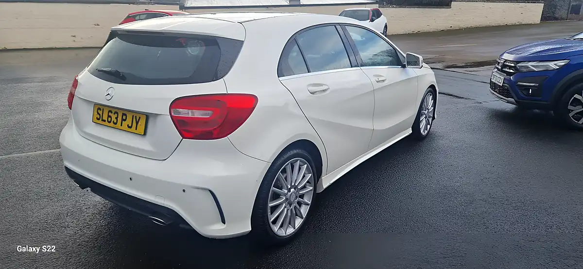 Used 2013 Mercedes-Benz a-Class AMG Sport White - Interior and Exterior details 17