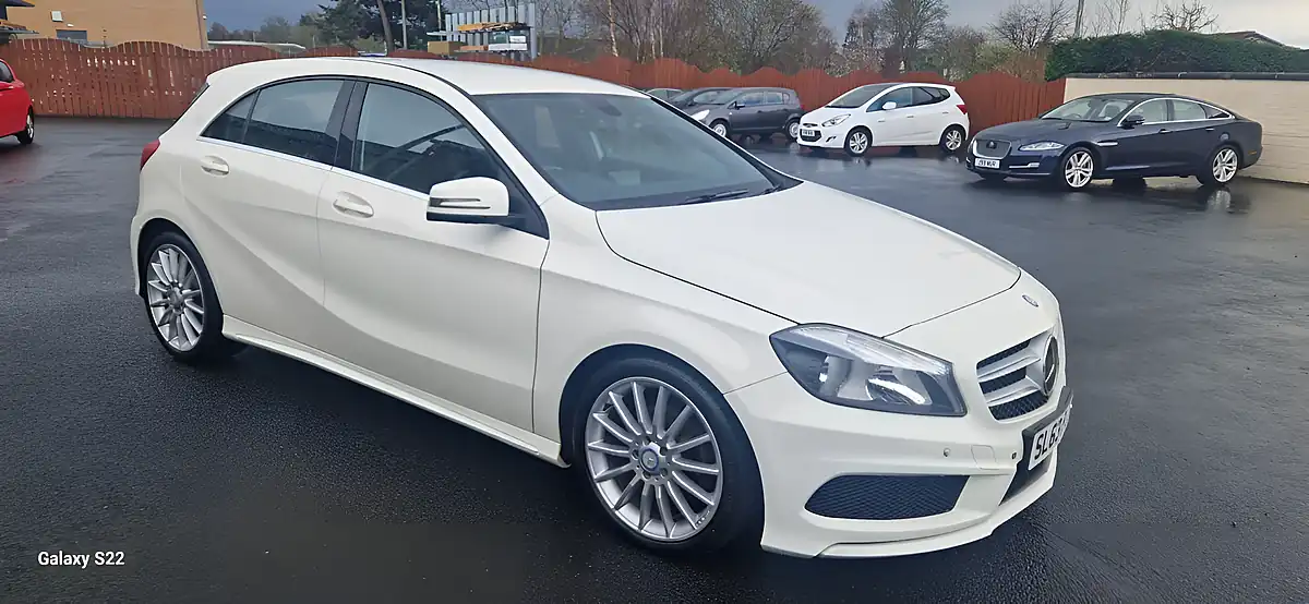 Used 2013 Mercedes-Benz a-Class AMG Sport White - Interior and Exterior details 19