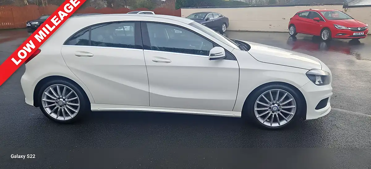 Used 2013 Mercedes-Benz a-Class AMG Sport White - Interior and Exterior details 2