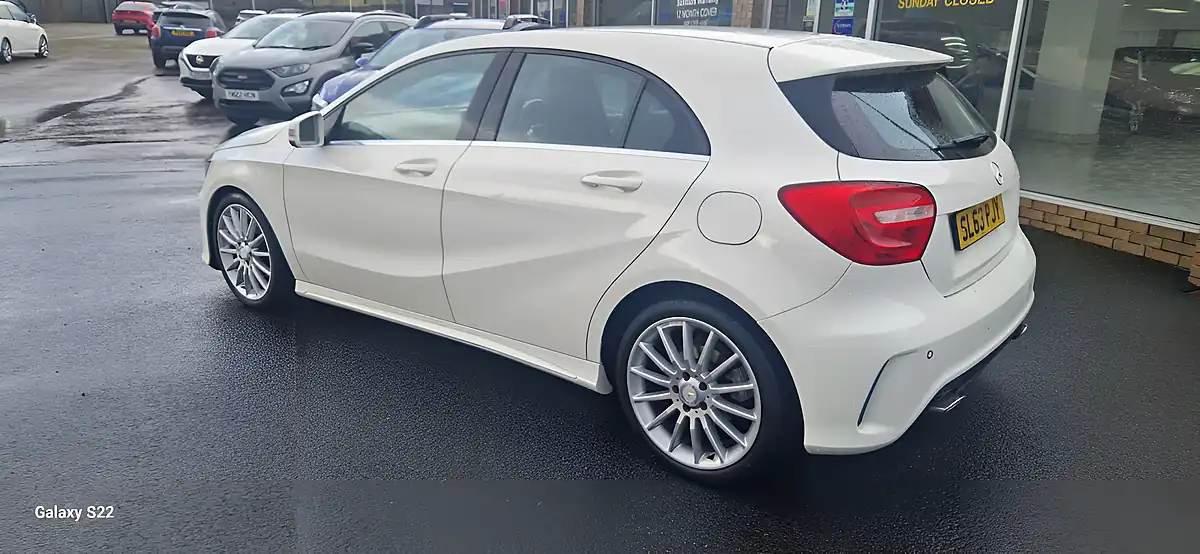 Used 2013 Mercedes-Benz a-Class AMG Sport White - Interior and Exterior details 20