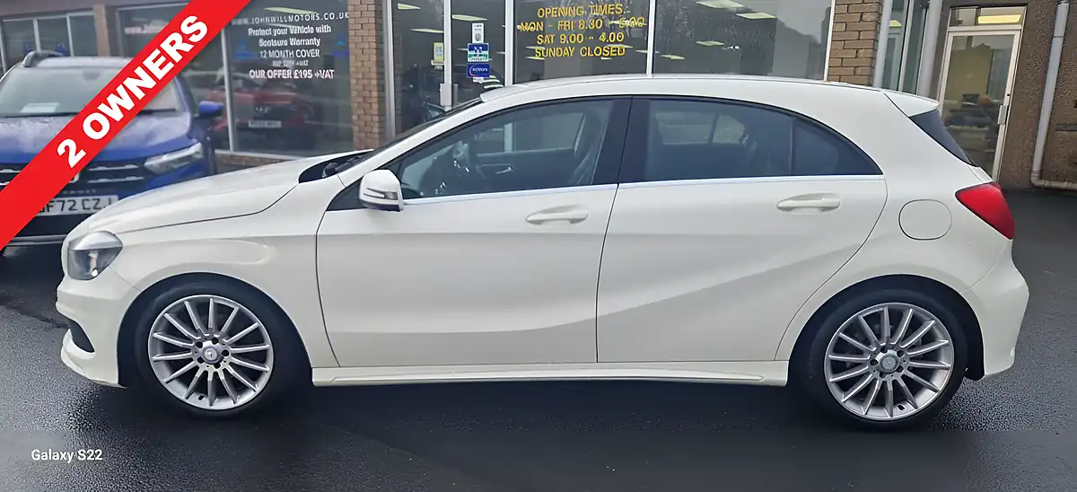 Used 2013 Mercedes-Benz a-Class AMG Sport White - Interior and Exterior details 3