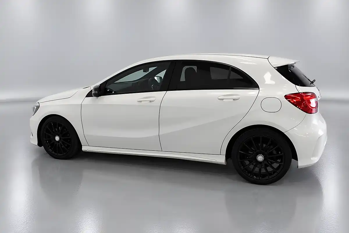 Used 2013 Mercedes-Benz a Class AMG Sport White - Interior and Exterior details 7