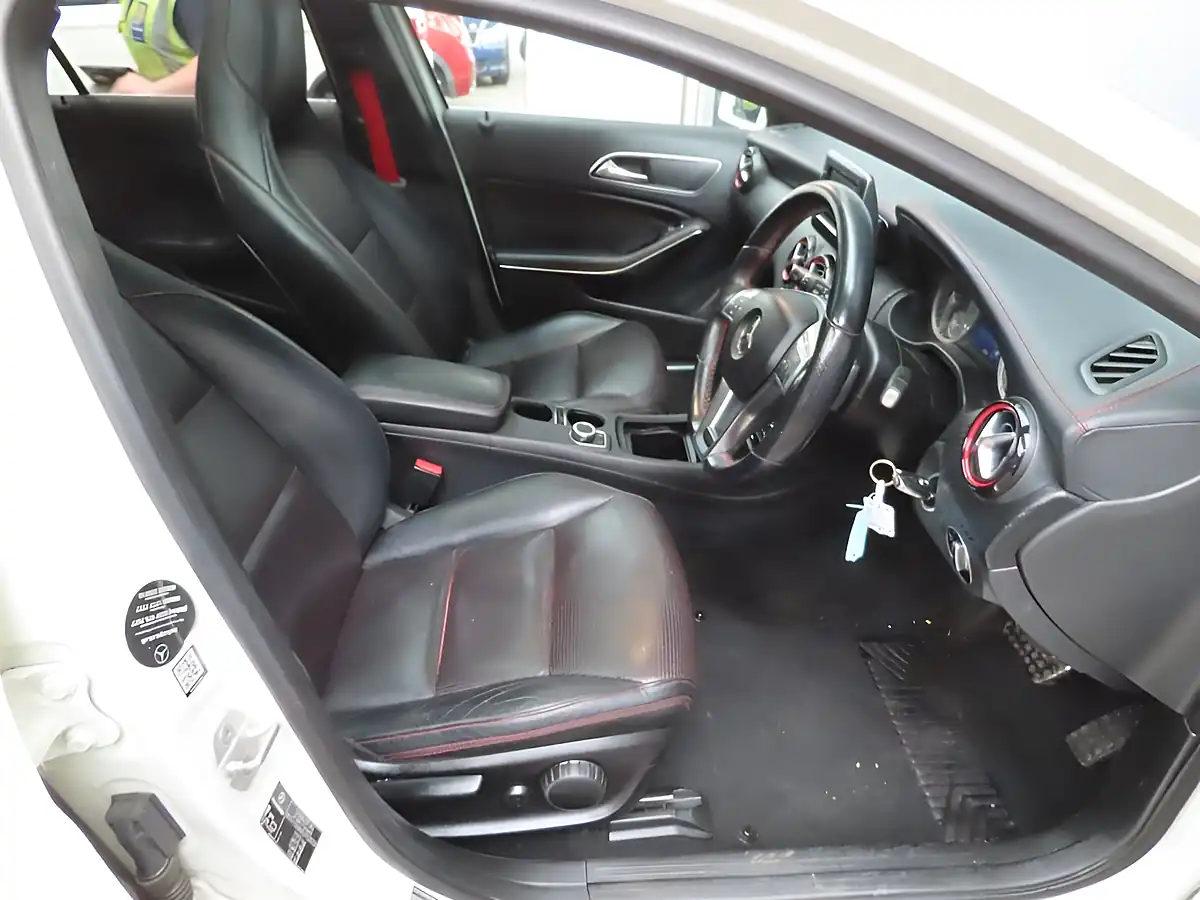 Used 2013 Mercedes-Benz a Class Engineered By AMG White - Interior and Exterior details 5