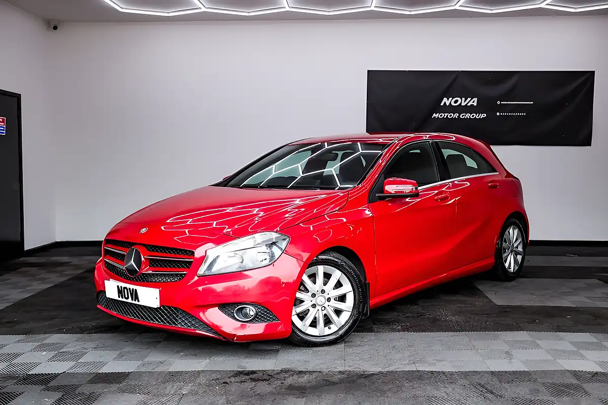 Used 2013 Mercedes-Benz a Class Se Red - Interior and Exterior details 2