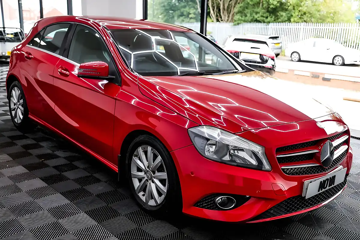 Used 2013 Mercedes-Benz a Class Se Red - Interior and Exterior details 9