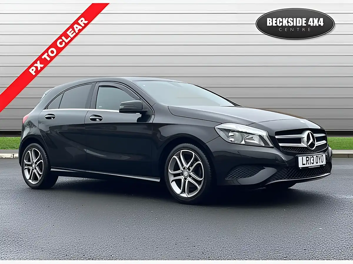 Used 2013 Mercedes-Benz a Class Sport Black - Front View