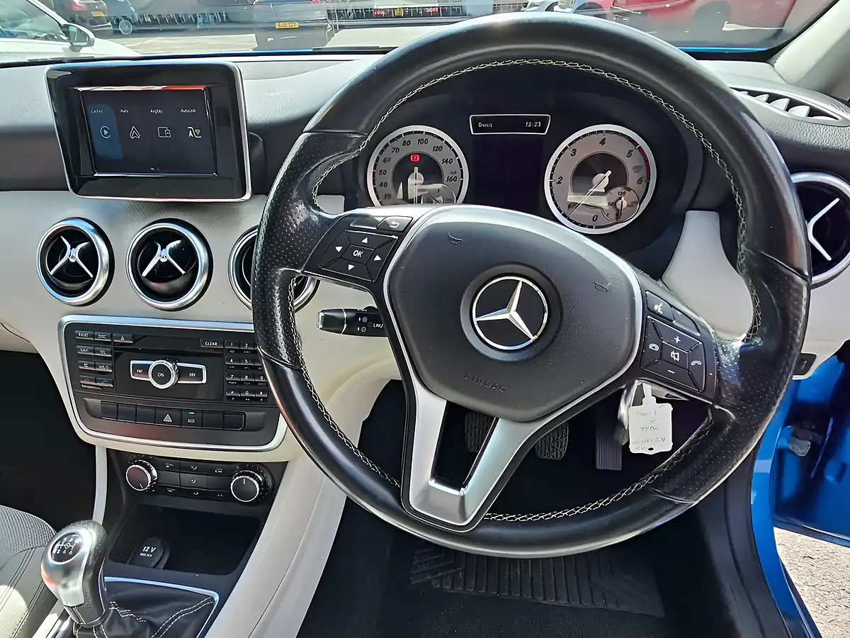 Used 2013 Mercedes-Benz a Class Sport Blue - Interior and Exterior details 6