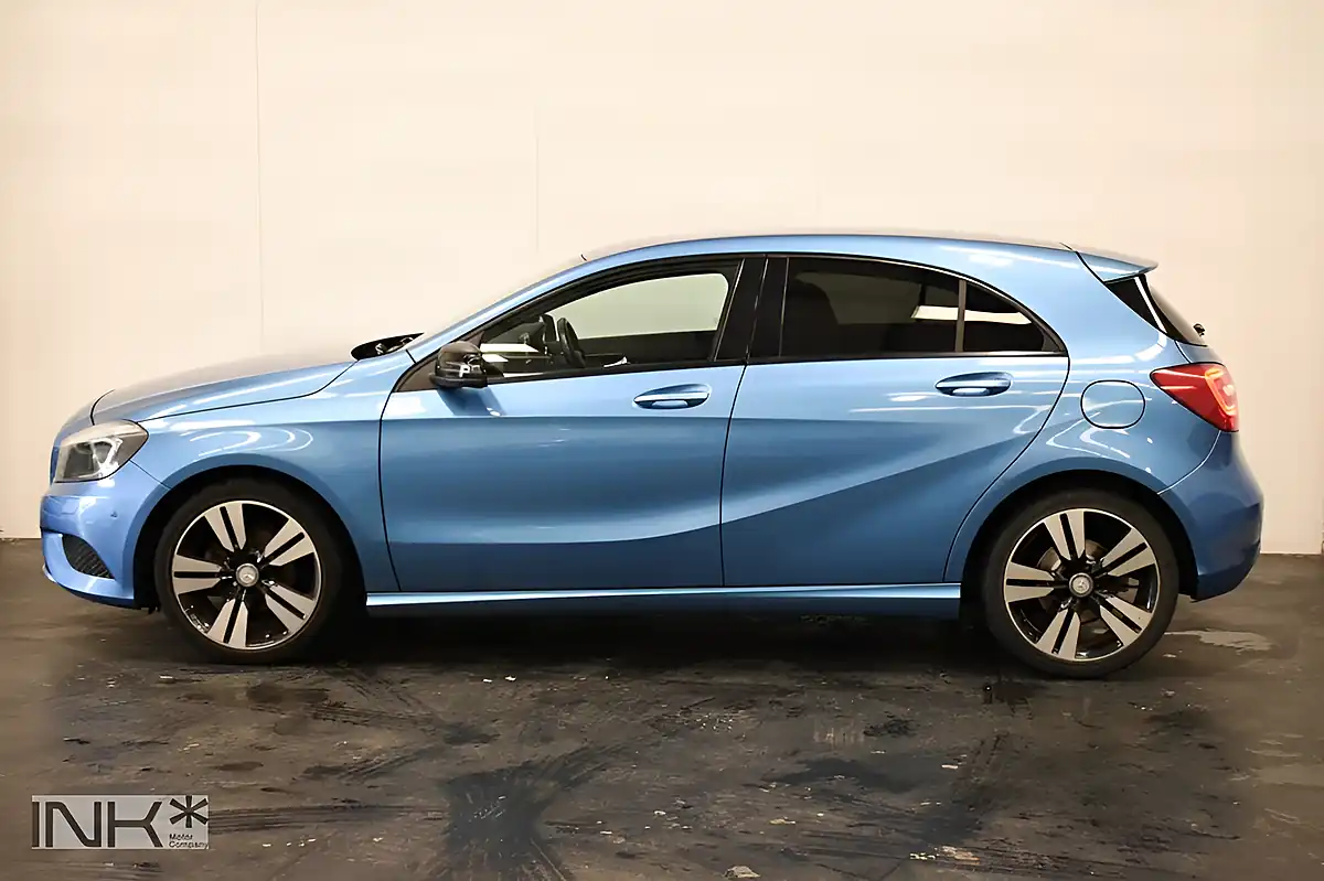 Used 2013 Mercedes-Benz a Class Sport Blue - Interior and Exterior details 2
