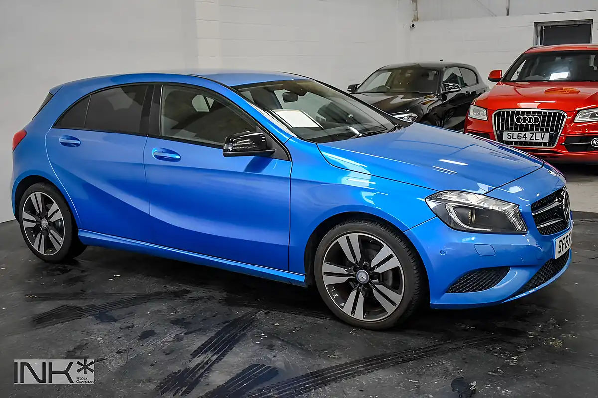 Used 2013 Mercedes-Benz a Class Sport Blue - Interior and Exterior details 3