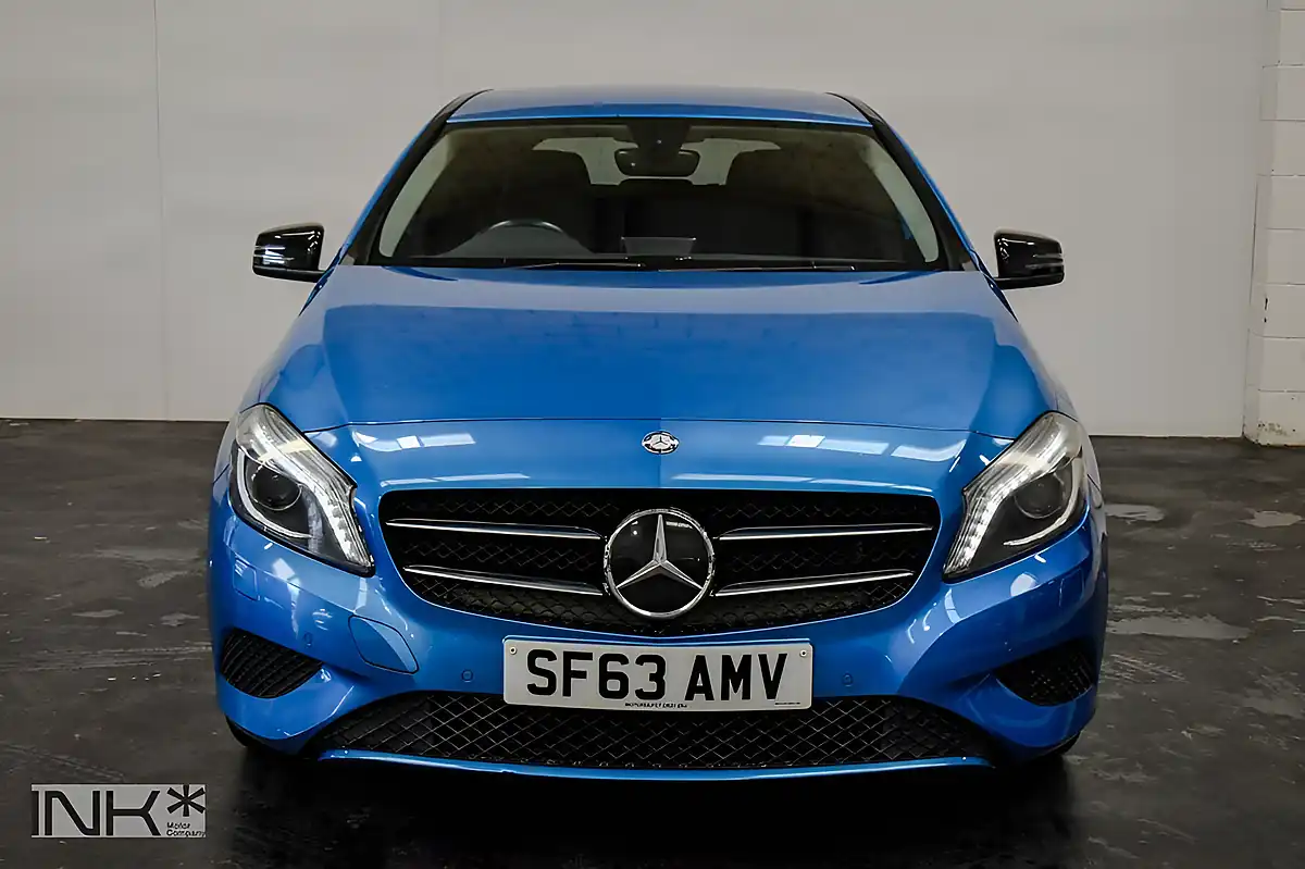 Used 2013 Mercedes-Benz a Class Sport Blue - Interior and Exterior details 4