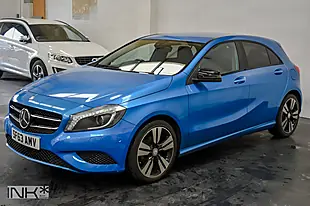 Used 2013 Mercedes-Benz a Class Sport Blue - Interior and Exterior details 5