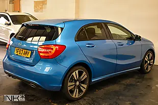 Used 2013 Mercedes-Benz a Class Sport Blue - Interior and Exterior details 6