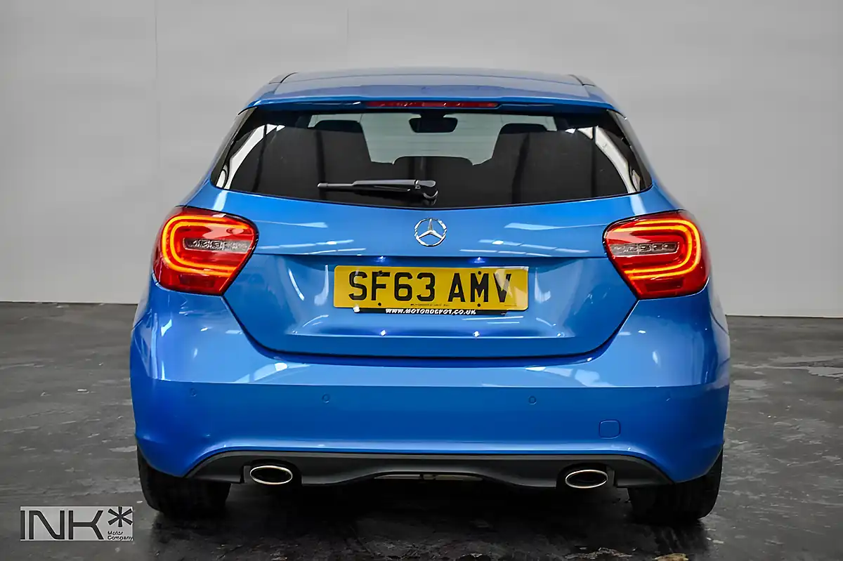 Used 2013 Mercedes-Benz a Class Sport Blue - Interior and Exterior details 7