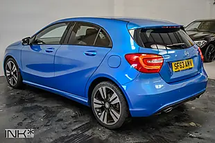 Used 2013 Mercedes-Benz a Class Sport Blue - Interior and Exterior details 8