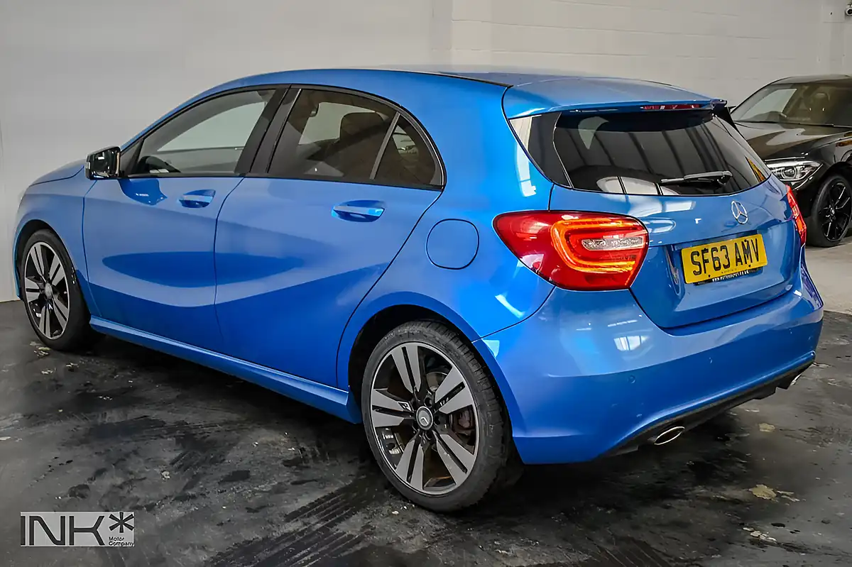 Used 2013 Mercedes-Benz a Class Sport Blue - Interior and Exterior details 8
