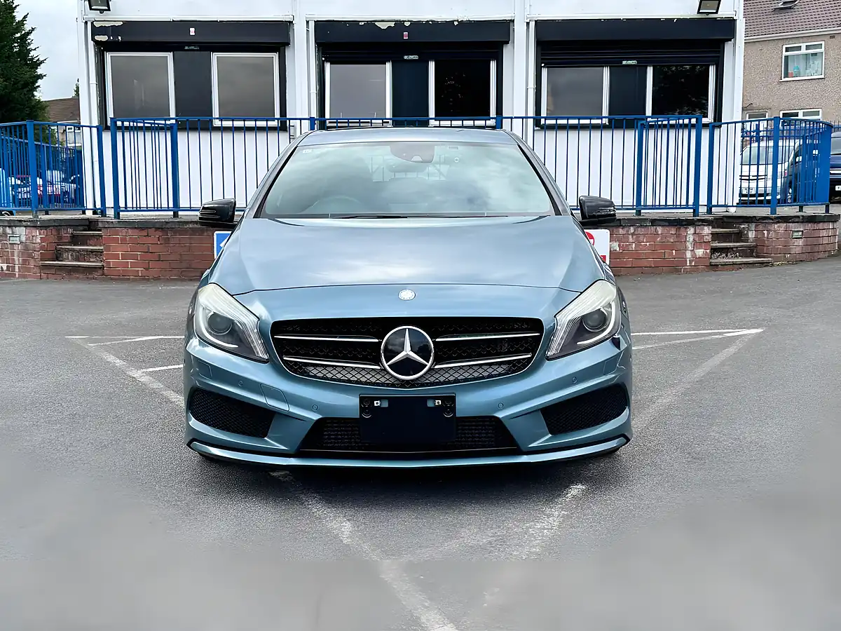 Used 2013 Mercedes-Benz a Class Sport Blue - Interior and Exterior details 16