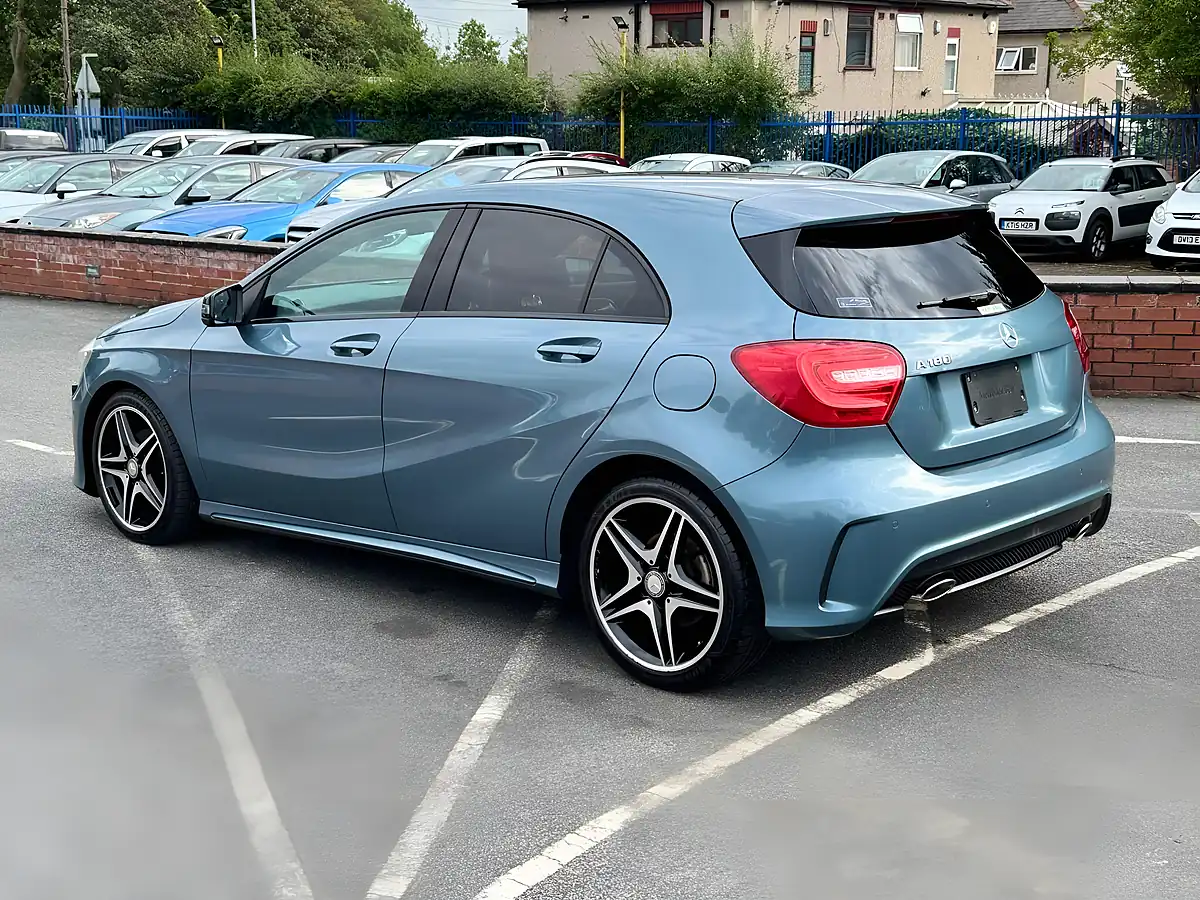 Used 2013 Mercedes-Benz a Class Sport Blue - Interior and Exterior details 17