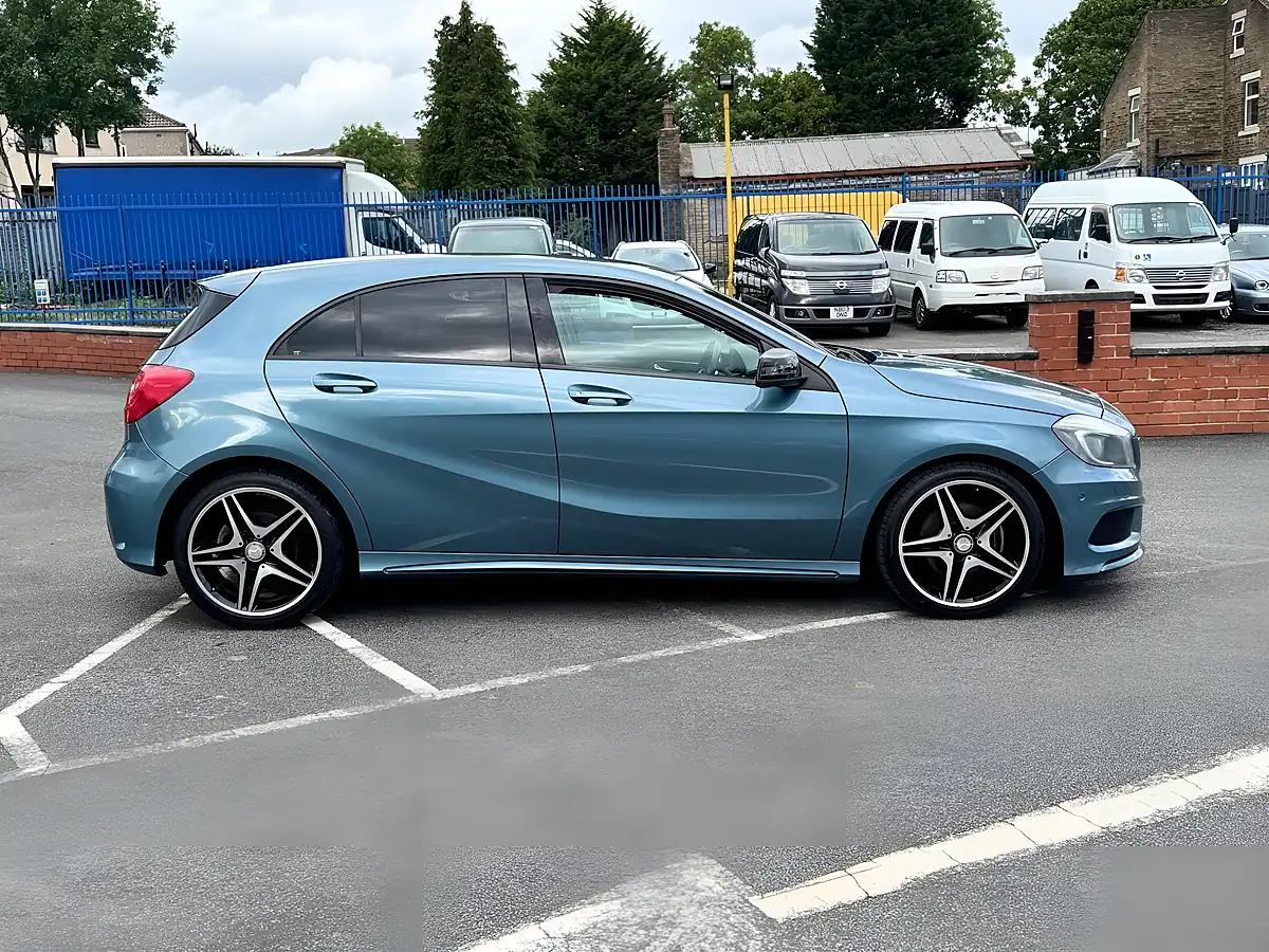 Used 2013 Mercedes-Benz a Class Sport Blue - Interior and Exterior details 2