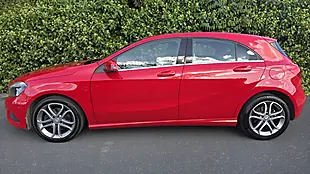 Used 2013 Mercedes-Benz a-Class Sport Red - Interior and Exterior details 2