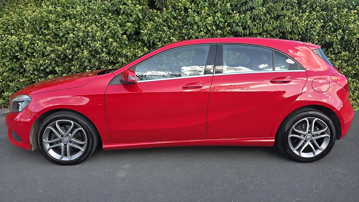 Used 2013 Mercedes-Benz a-Class Sport Red - Interior and Exterior details 2