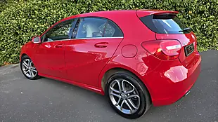 Used 2013 Mercedes-Benz a-Class Sport Red - Interior and Exterior details 3