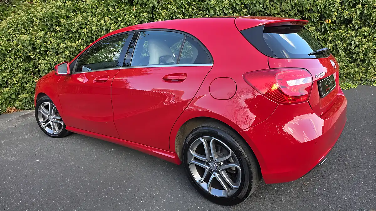 Used 2013 Mercedes-Benz a-Class Sport Red - Interior and Exterior details 3