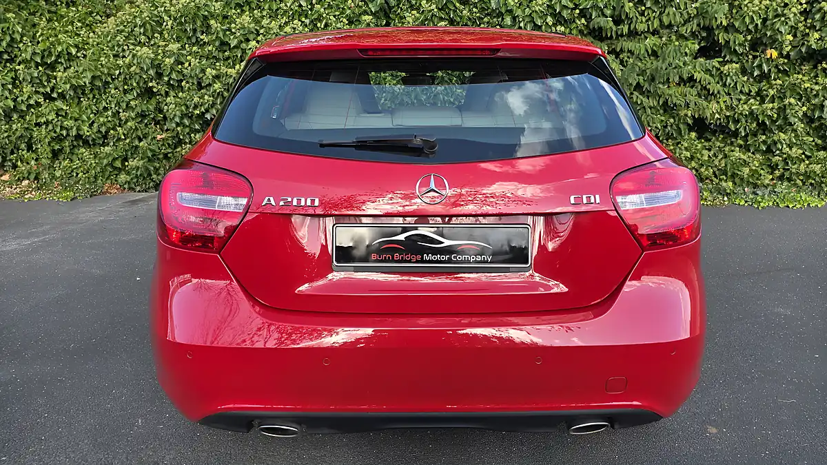 Used 2013 Mercedes-Benz a-Class Sport Red - Interior and Exterior details 4