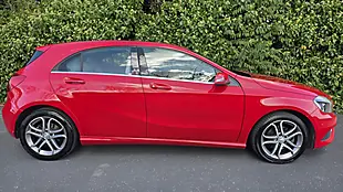 Used 2013 Mercedes-Benz a-Class Sport Red - Interior and Exterior details 6