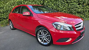 Used 2013 Mercedes-Benz a-Class Sport Red - Interior and Exterior details 7