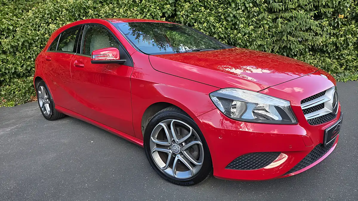 Used 2013 Mercedes-Benz a-Class Sport Red - Interior and Exterior details 7