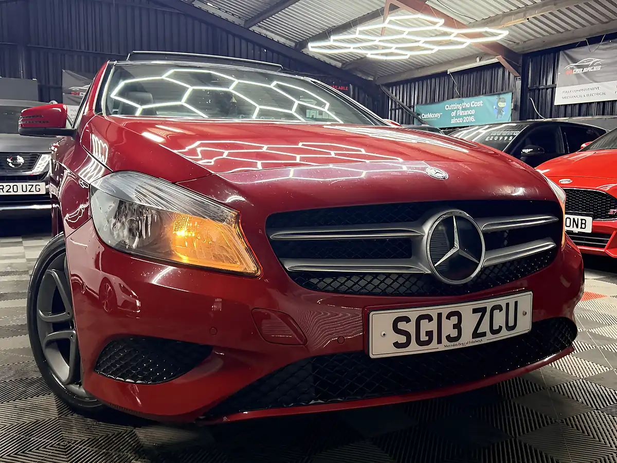 Used 2013 Mercedes-Benz a Class Sport Red - Front View