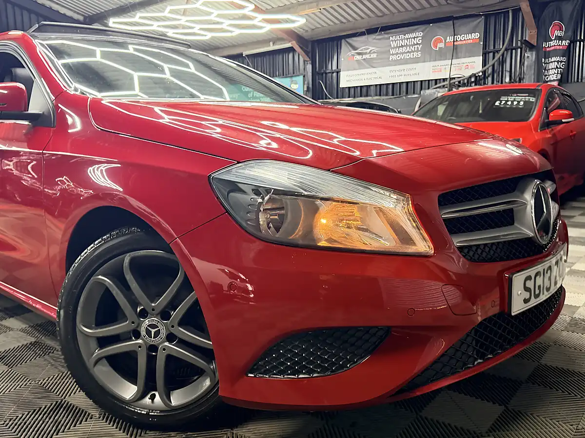 Used 2013 Mercedes-Benz a Class Sport Red - Interior and Exterior details 2