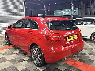 Used 2013 Mercedes-Benz a Class Sport Red - Interior and Exterior details 4