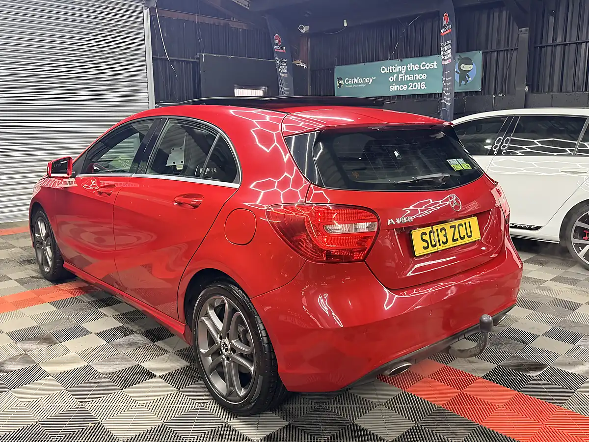 Used 2013 Mercedes-Benz a Class Sport Red - Interior and Exterior details 4