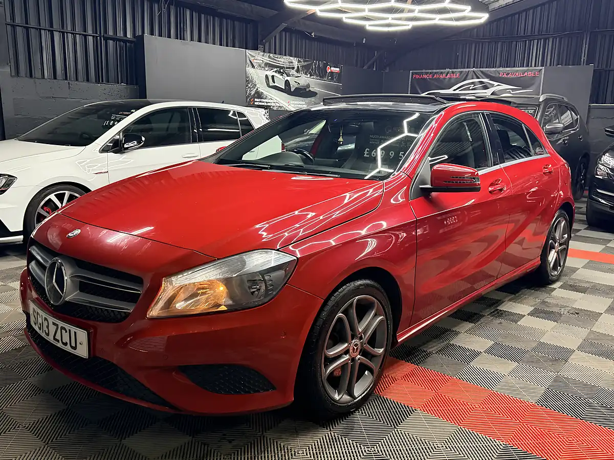 Used 2013 Mercedes-Benz a Class Sport Red - Interior and Exterior details 5