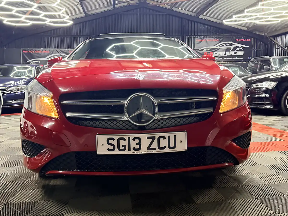 Used 2013 Mercedes-Benz a Class Sport Red - Interior and Exterior details 6
