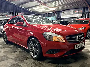 Used 2013 Mercedes-Benz a Class Sport Red - Interior and Exterior details 7