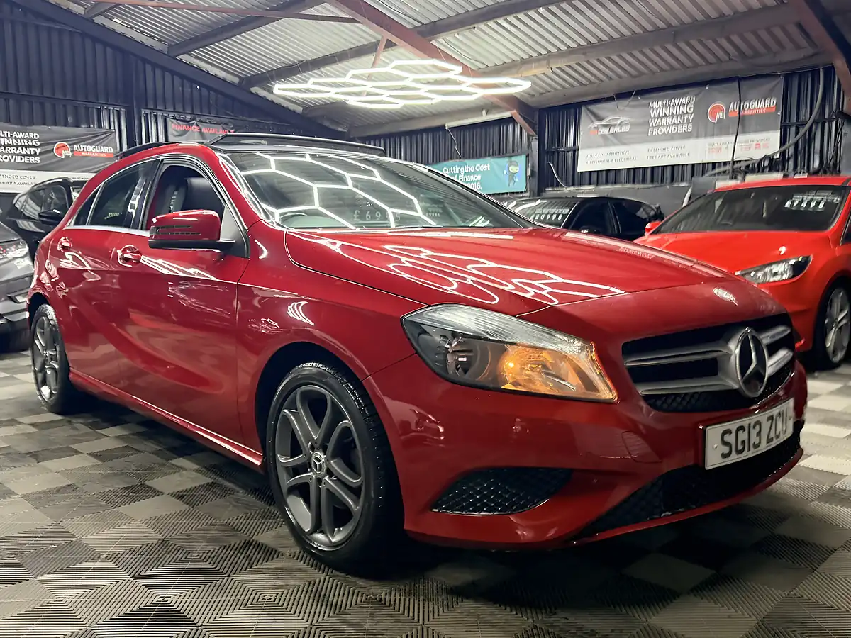 Used 2013 Mercedes-Benz a Class Sport Red - Interior and Exterior details 7
