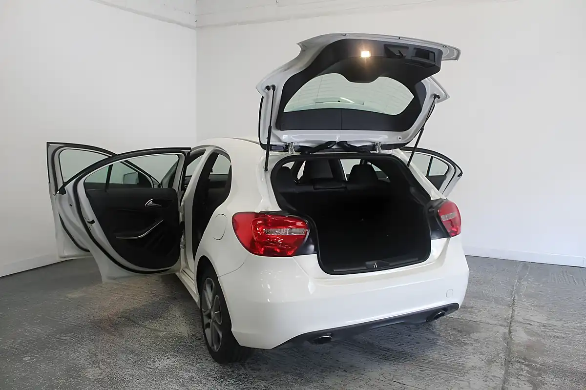Used 2013 Mercedes-Benz a Class Sport White - Interior and Exterior details 10