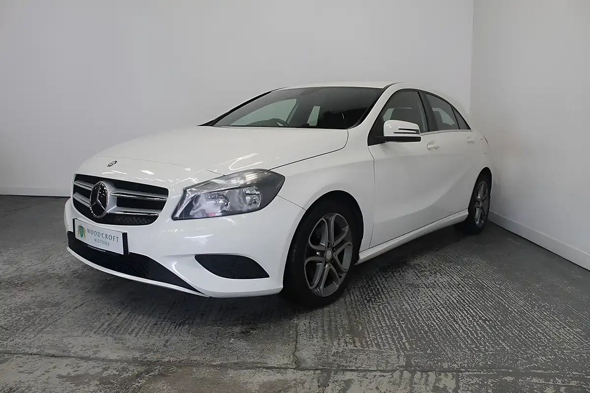 Used 2013 Mercedes-Benz a Class Sport White - Interior and Exterior details 2
