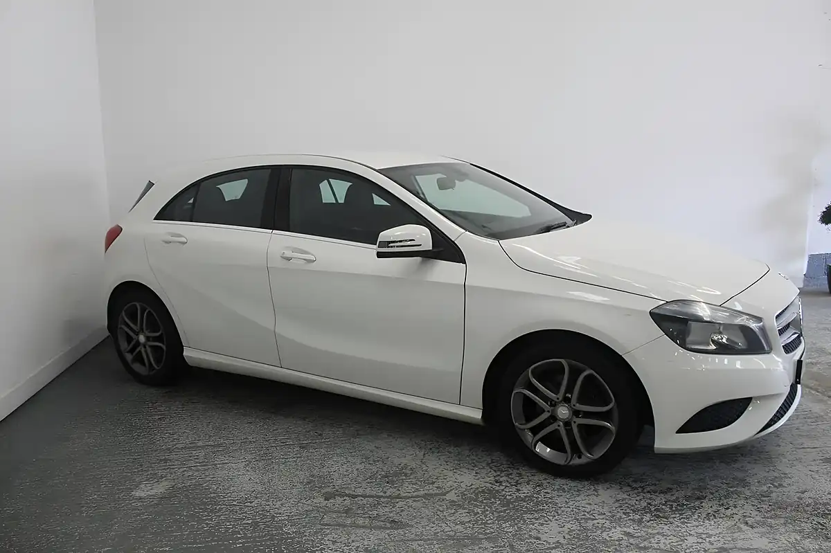 Used 2013 Mercedes-Benz a Class Sport White - Interior and Exterior details 3