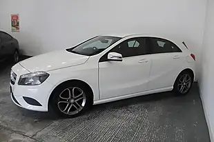 Used 2013 Mercedes-Benz a Class Sport White - Interior and Exterior details 4