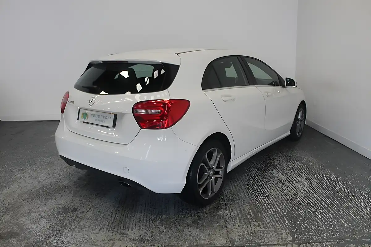 Used 2013 Mercedes-Benz a Class Sport White - Interior and Exterior details 6