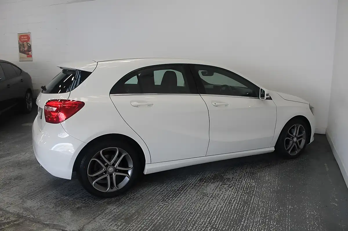 Used 2013 Mercedes-Benz a Class Sport White - Interior and Exterior details 8
