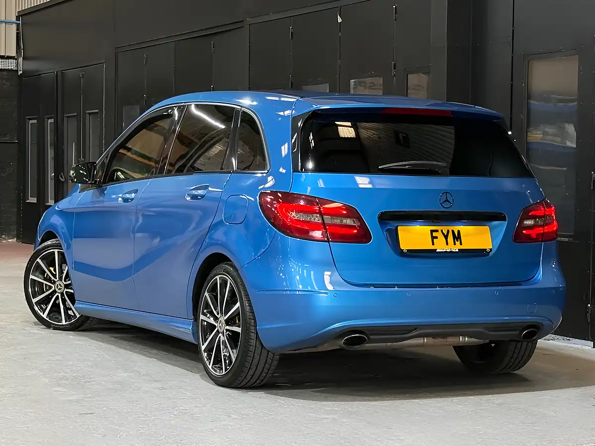 Used 2013 Mercedes-Benz B Class Sport Blue - Interior and Exterior details 5