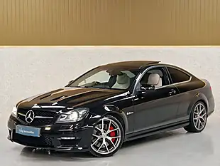 Used 2013 Mercedes-Benz C-Class 507 Edition Coupe Obsidian Black - Interior and Exterior details 10